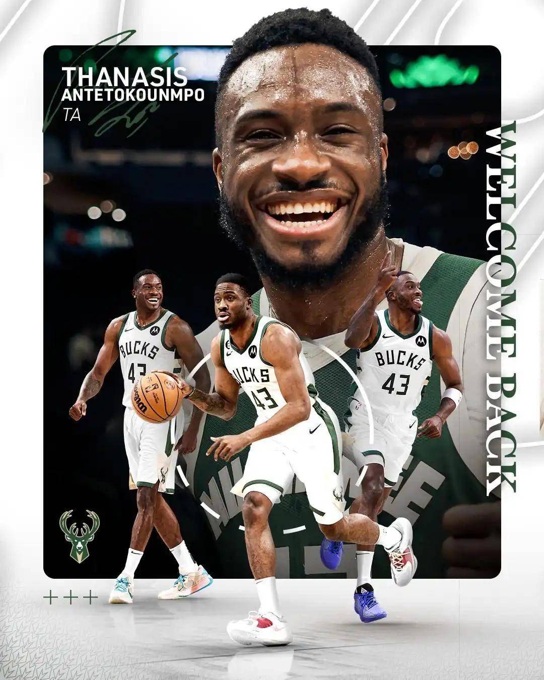 关于雄鹿客场击败国王,字母哥再度证明实力带领球队取得胜利的信息 关于雄鹿客场击败国王,字母哥再度证明实力带领球队取得胜利的信息